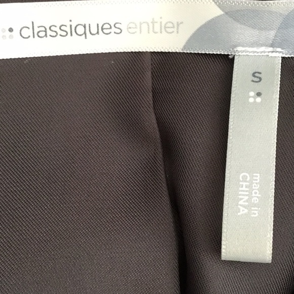 CLASSIQUES ENTIER Brown Leather Suede Short Jacket - Picture 9 of 11